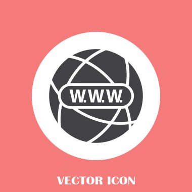 Web sitesi web vektör simgesi