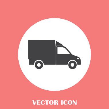 Teslimat vektör web simgesi