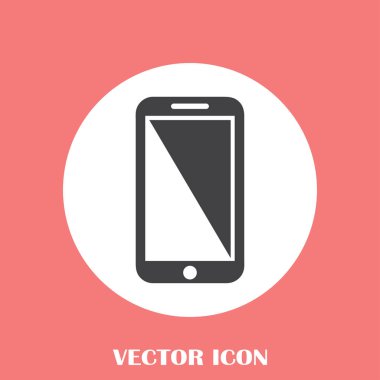 Mükemmel detaylı telefon yalıtım vektör