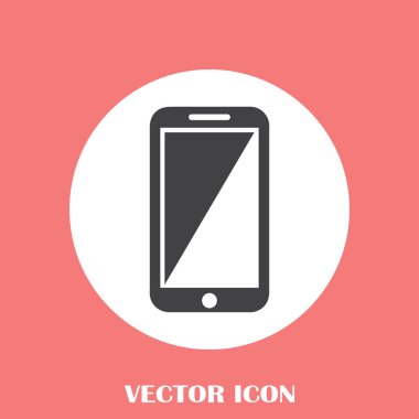 Mükemmel detaylı telefon yalıtım vektör