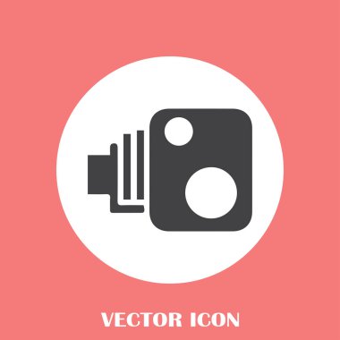video kamera vektör simgesi