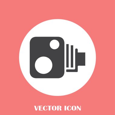 video kamera vektör simgesi