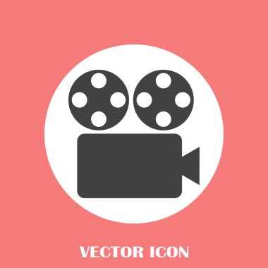 video kamera vektör simgesi