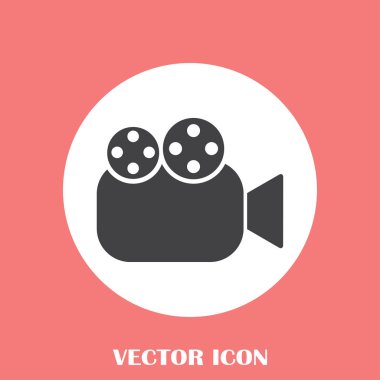 video kamera vektör simgesi