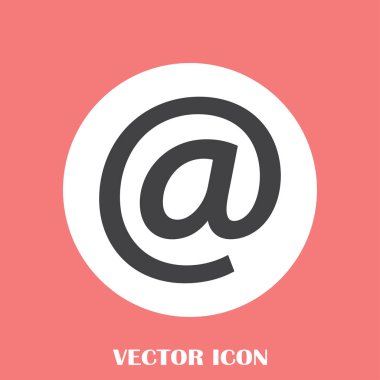 e-posta siyah simgesi. teknolojik altyapı