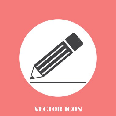 kalem simgesi, vektör çizim