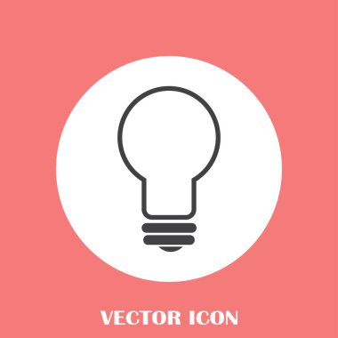 Lamba simge düz vektör