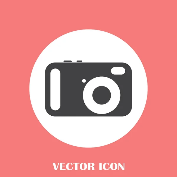 Fotokamera-Vektor-Symbol — Stockvektor