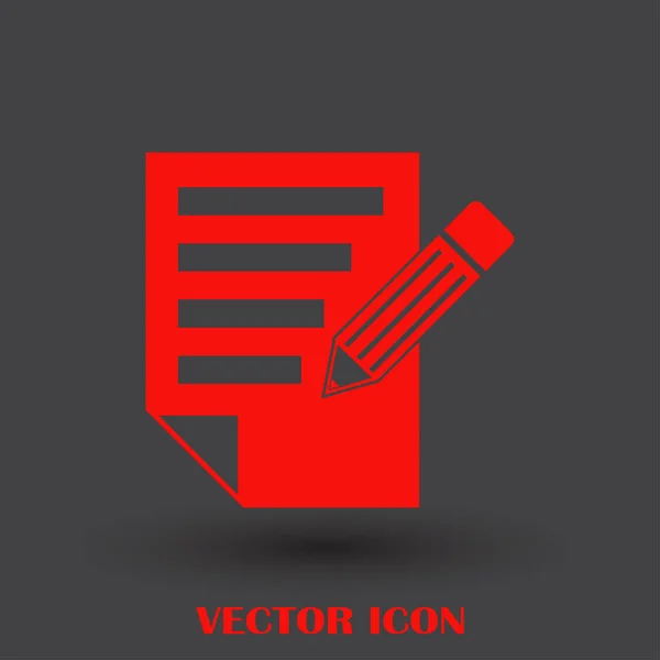 Comprobación de calidad icono. portapapeles icono web — Vector de stock