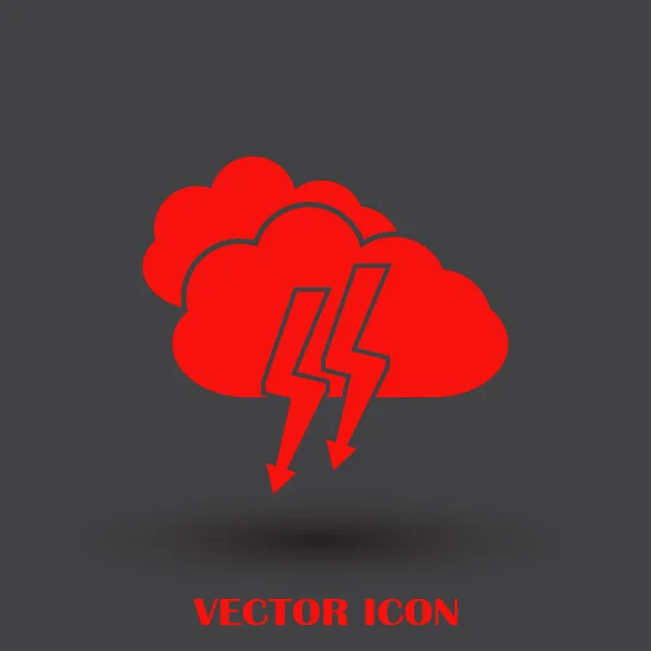 Icono de diseño plano idea creativa lluvia de ideas . — Vector de stock