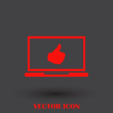 Vektör başparmağı simgesi