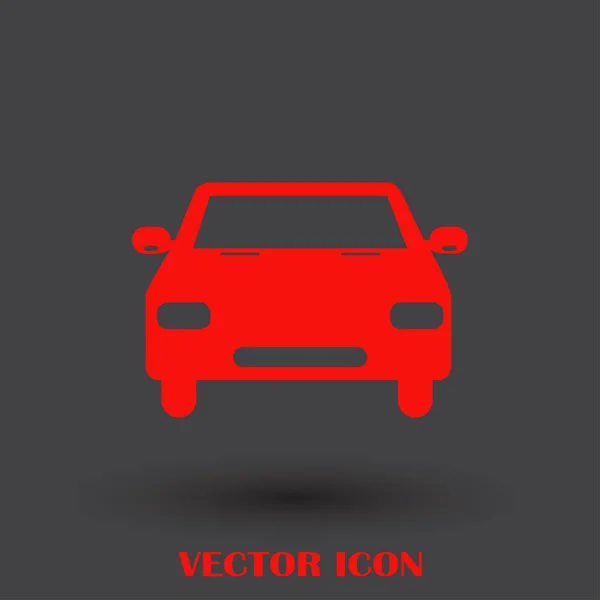 Coche icon.car icono vector. Ilustración vectorial . — Vector de stock