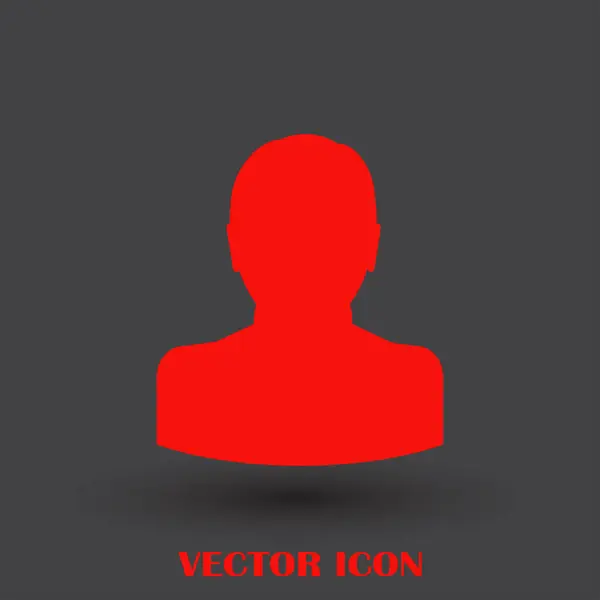 Icona web vettoriale uomo d'affari — Vettoriale Stock