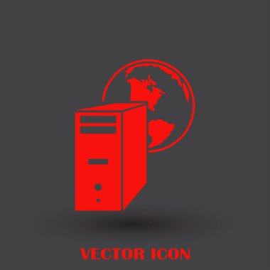 Bilgisayar simge vektör stil