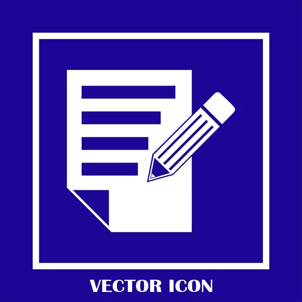 Comprobación de calidad icono. portapapeles icono web — Vector de stock