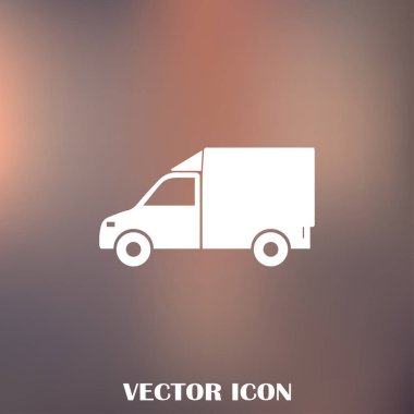 Teslimat vektör web simgesi