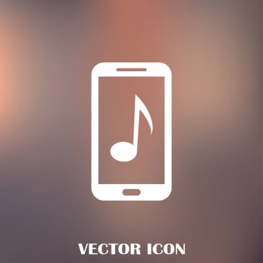 telefon web vektör simgesi