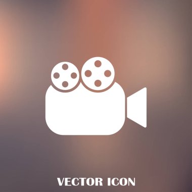 video kamera web vektör simgesi