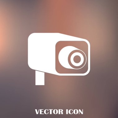 video kamera web vektör simgesi