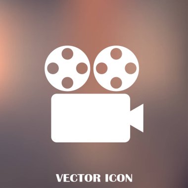 video kamera web vektör simgesi