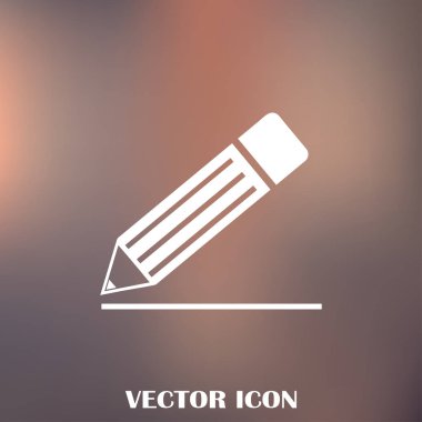 kalem simgesi, vektör çizim