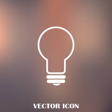 Lamba simge düz vektör