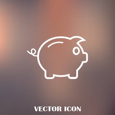 Kumbara simgesi. Servet ekibimizi