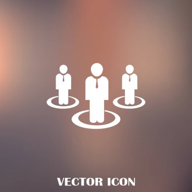 insanlar web vektör simgesi