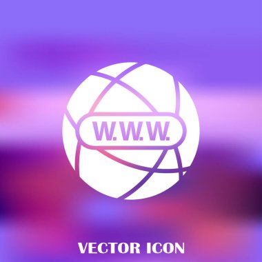 Web sitesi web vektör simgesi