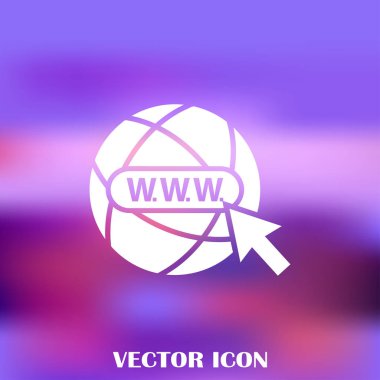 Web sitesi web vektör simgesi