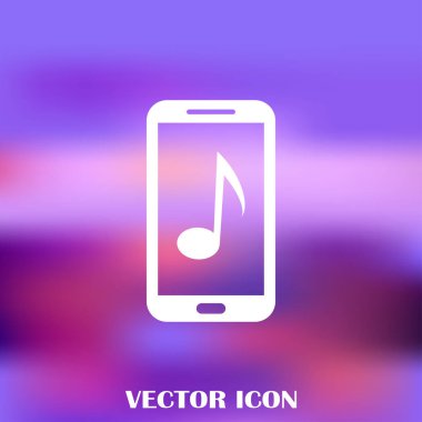 telefon web vektör simgesi