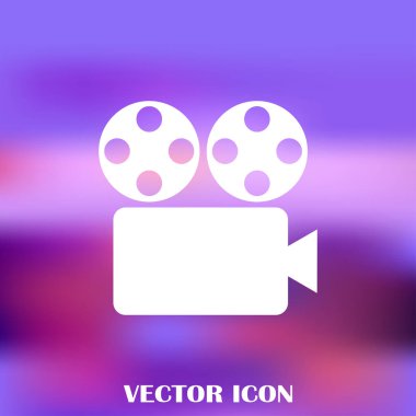 video kamera web vektör simgesi
