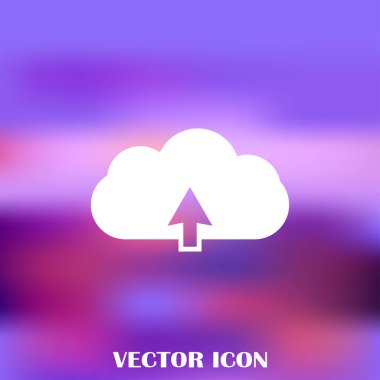 Web bulut veri simgesi