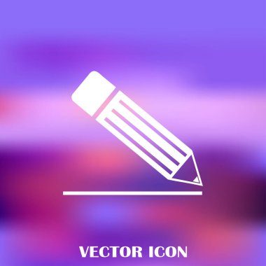 kalem simgesi, vektör çizim