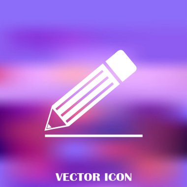 kalem simgesi, vektör çizim