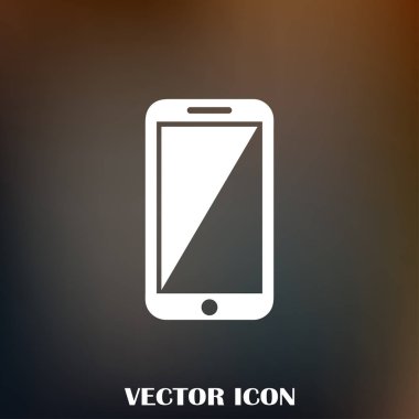 telefon web vektör simgesi