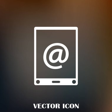 telefon web vektör simgesi