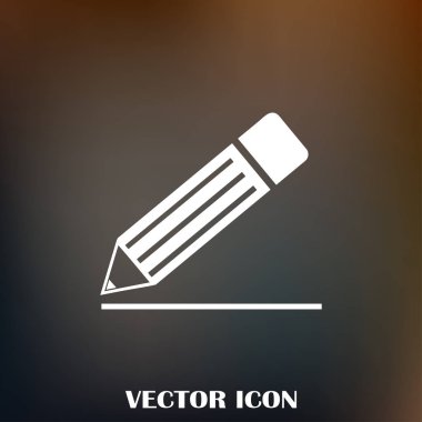 kalem simgesi, vektör çizim