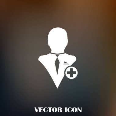 arkadaş vektör simgesi ekle