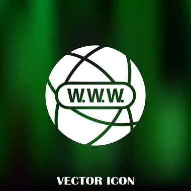 Web sitesi web vektör simgesi