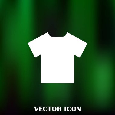 T-shirt web simge vektör.