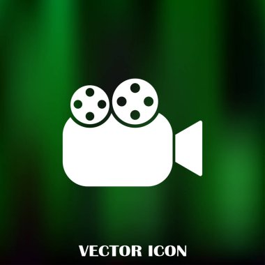 video kamera web vektör simgesi