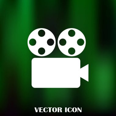 video kamera web vektör simgesi