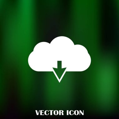 Web bulut veri simgesi