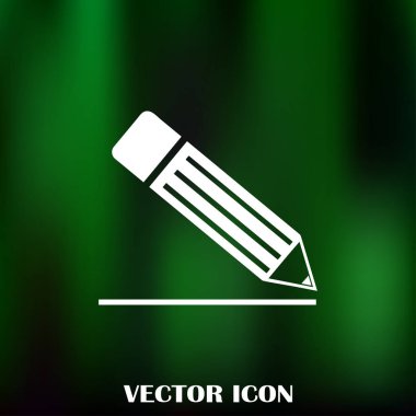 kalem simgesi, vektör çizim