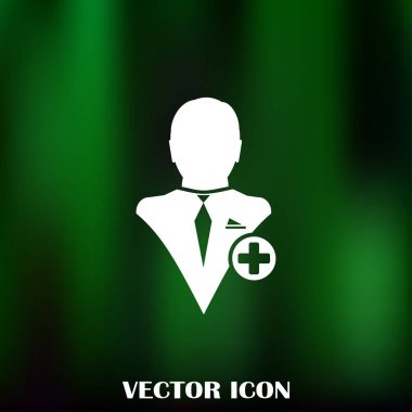 arkadaş vektör simgesi ekle