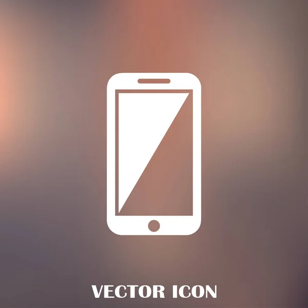 Teléfono web vector icono — Vector de stock