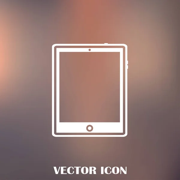 Teléfono web vector icono — Vector de stock