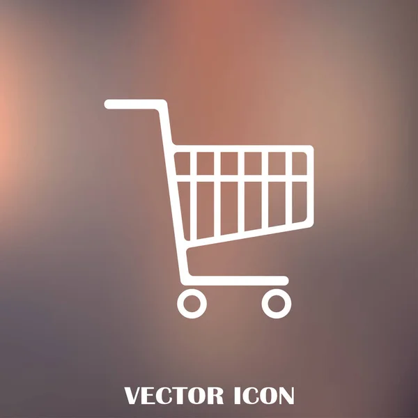 Shopping basket icon. vector illustration — Stock Vector