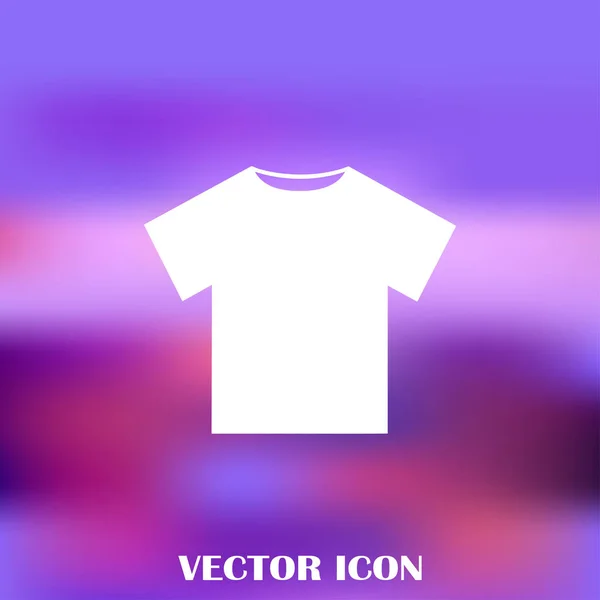 T-shirt web ícone vetor . — Vetor de Stock